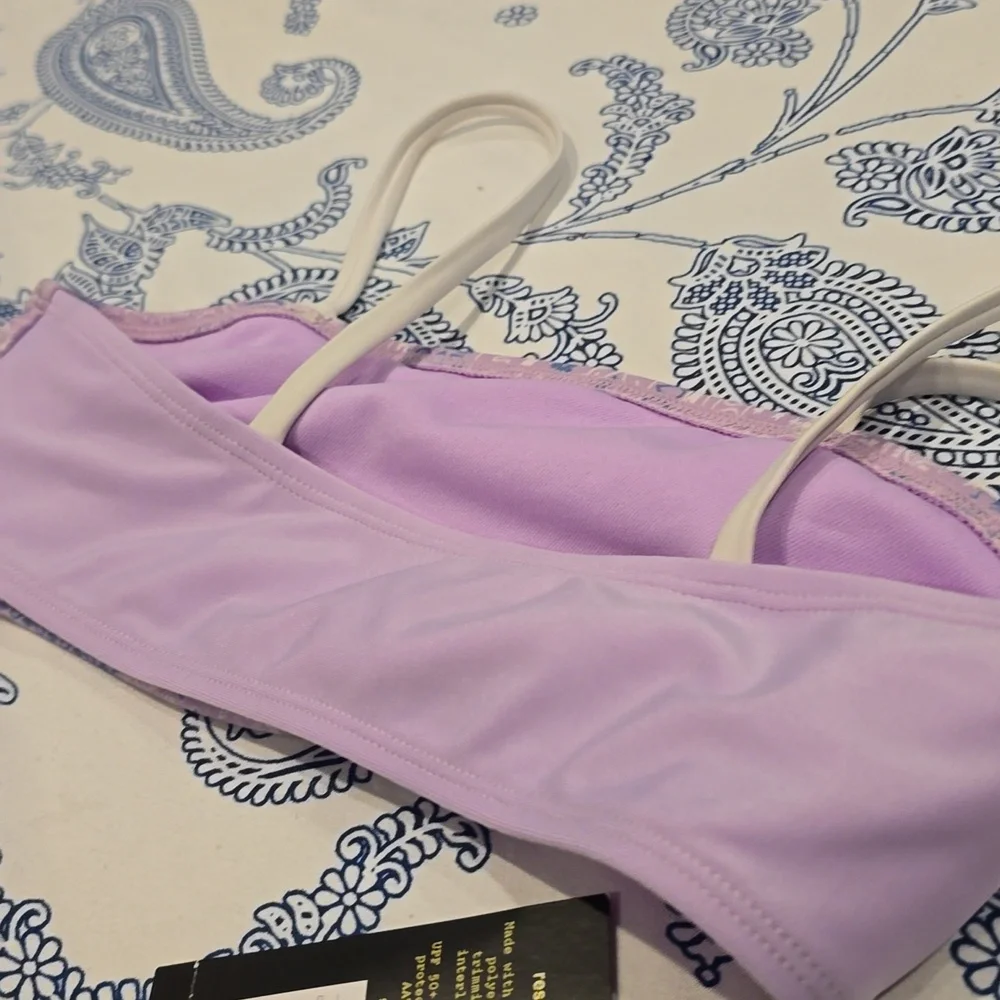 ❤️10/$13 New girls bandana print swim top